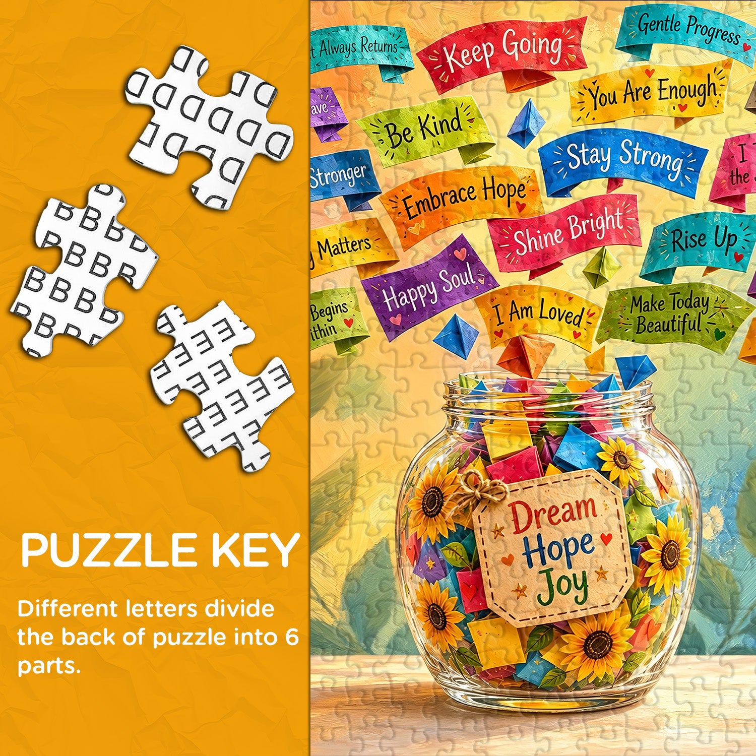 Jar of Hopeful Dreams Jigsaw Puzzle 1000 Pieces