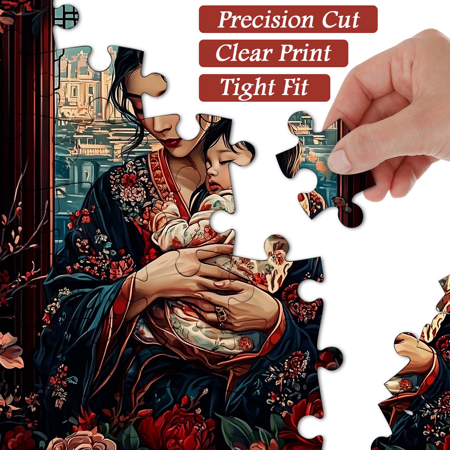 Puzzle de la mère et de l'enfant Puzzle 1000 pièces