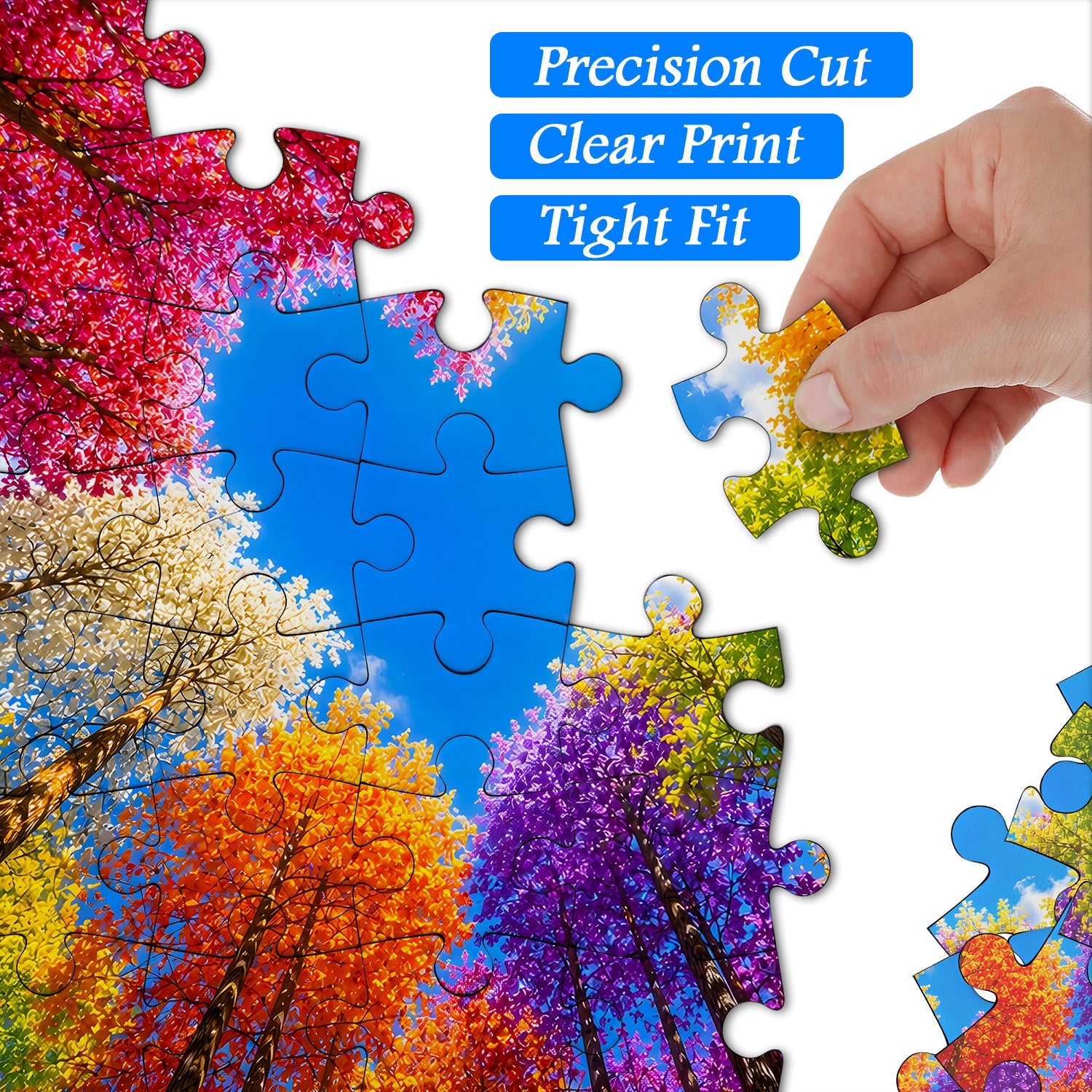 Puzzle Foresta Arcobaleno 1000 Pezzi