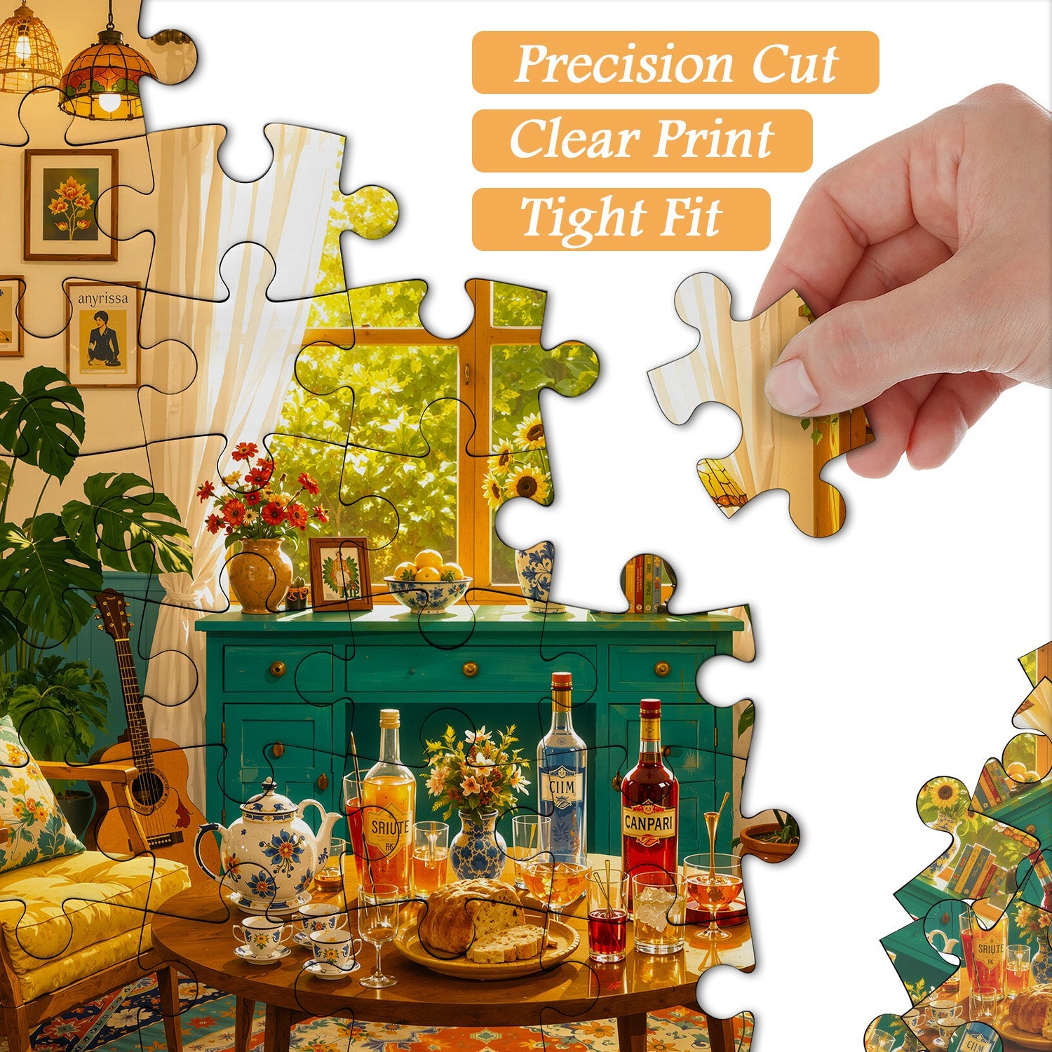 Cozy Country Home Art Jigsaw Puzzle 1000 Pieces