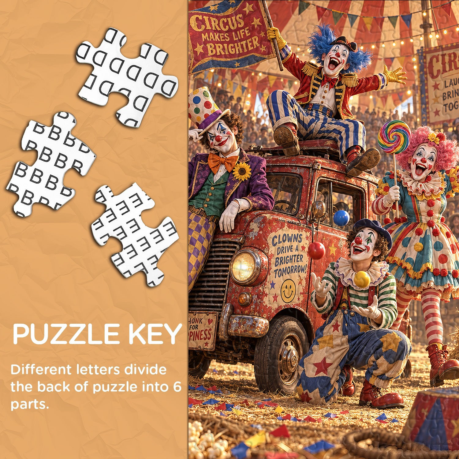 Circus Joy Jigsaw Puzzle 1000 Pieces