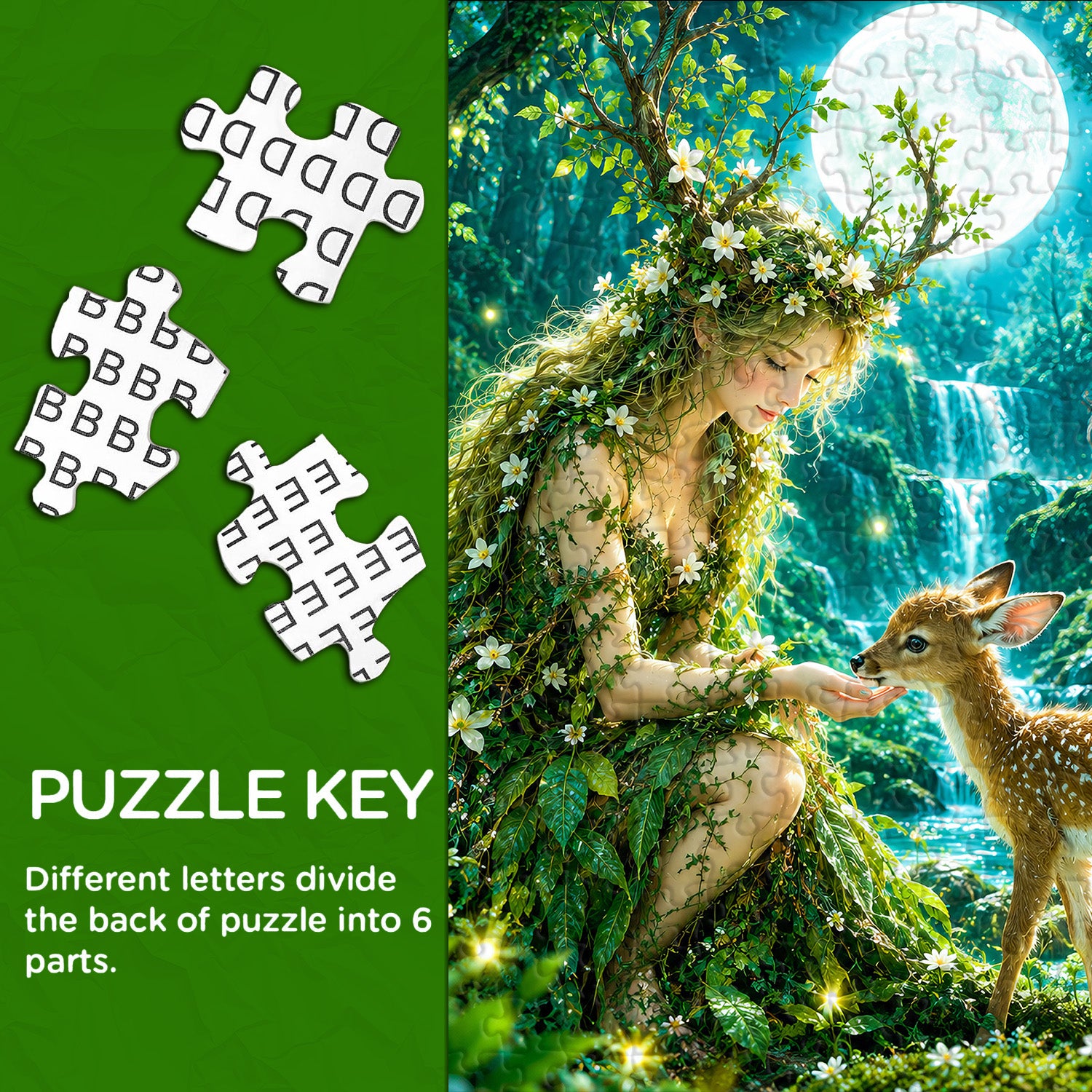 Rendezvous in Green Jigsaw Puzzle 1000 Pieces