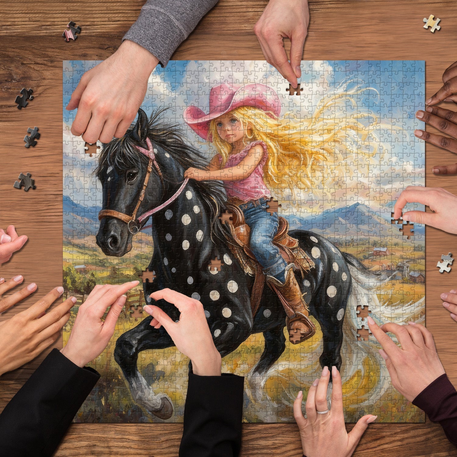 Ranch Girl Puzzle 1000 pièces 1000 pièces