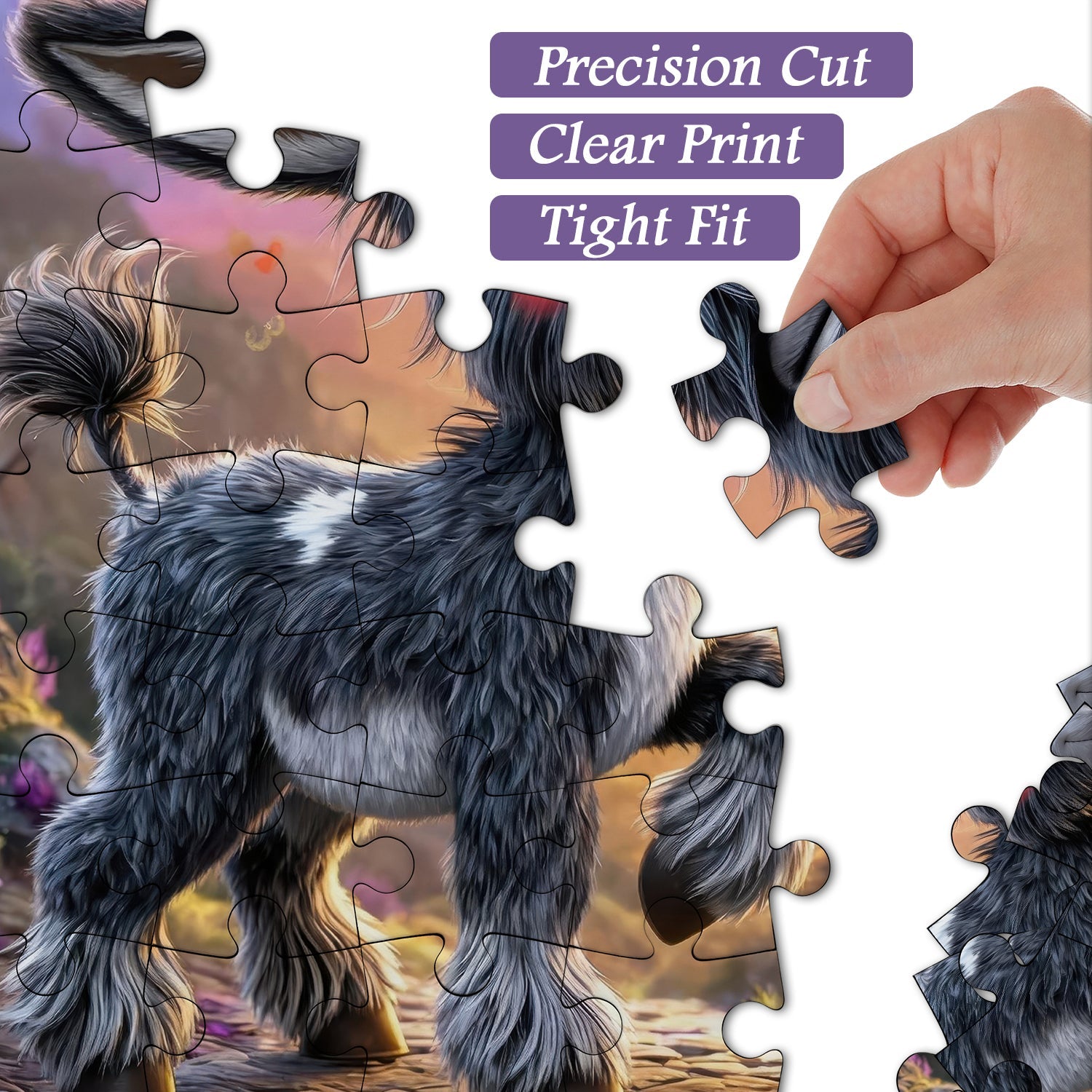 Joyful Melody Donkey Jigsaw Puzzle 1000 Pieces