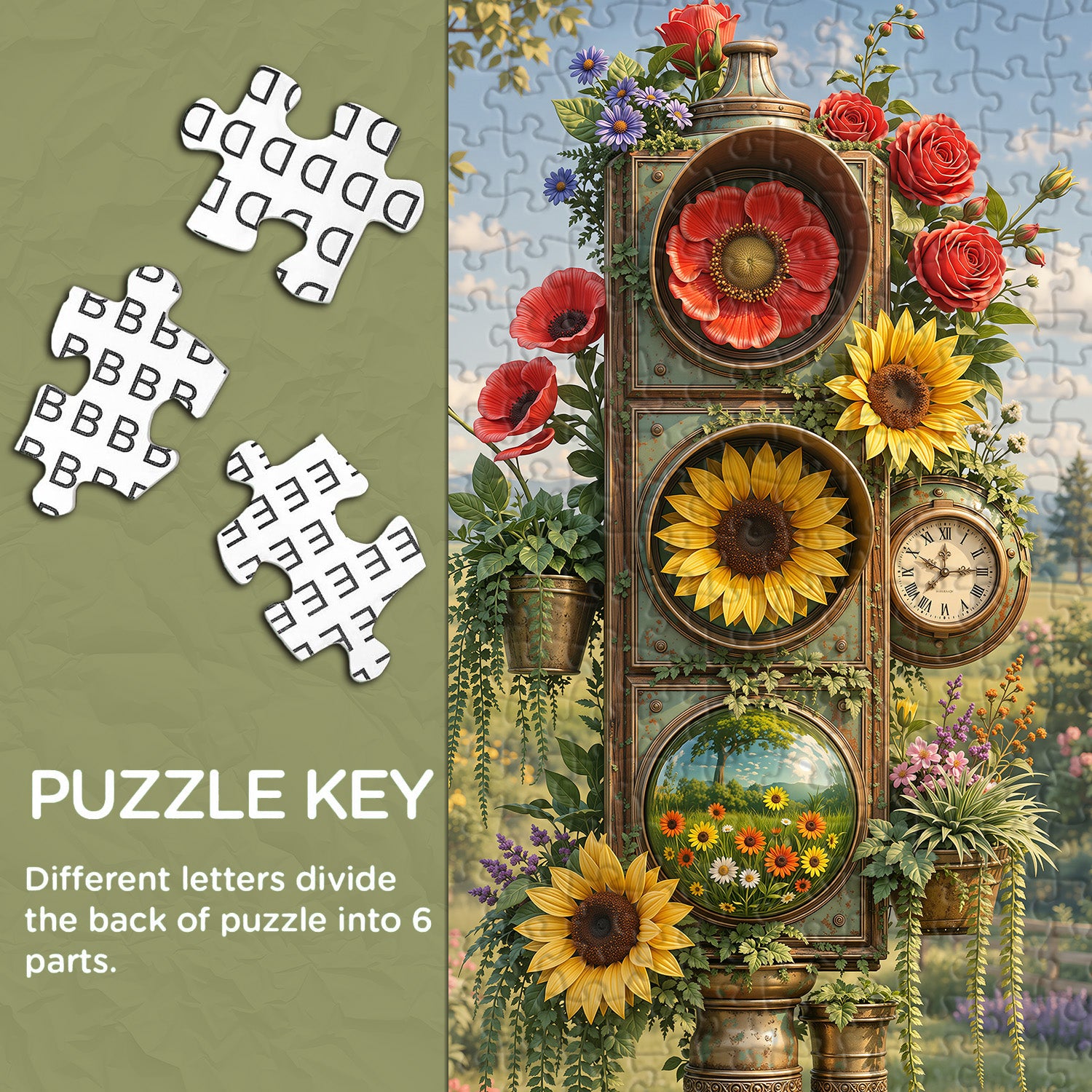 Floral Moments Jigsaw Puzzle 1000 Pieces