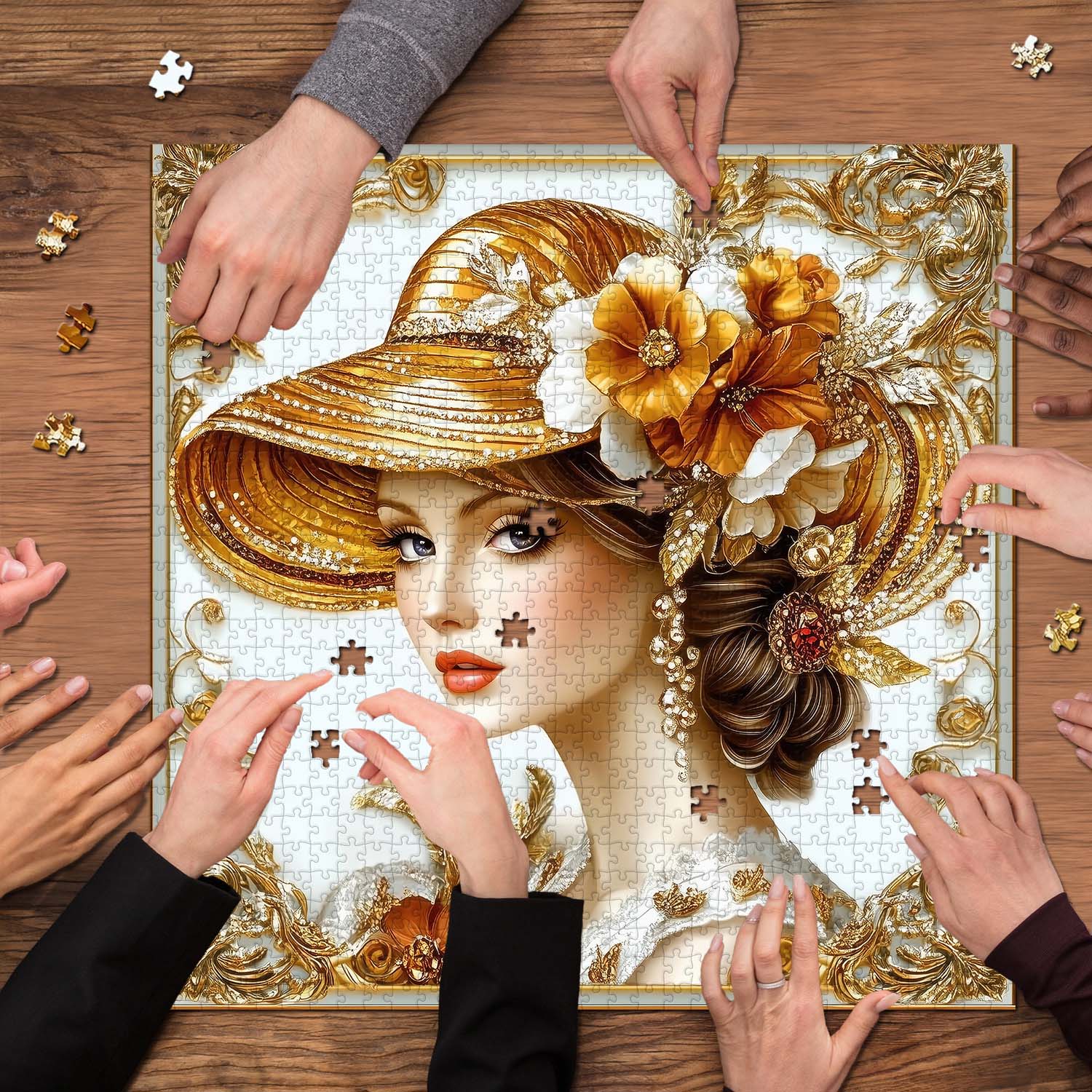 Elegant Muse Jigsaw Puzzle 1000 Pieces