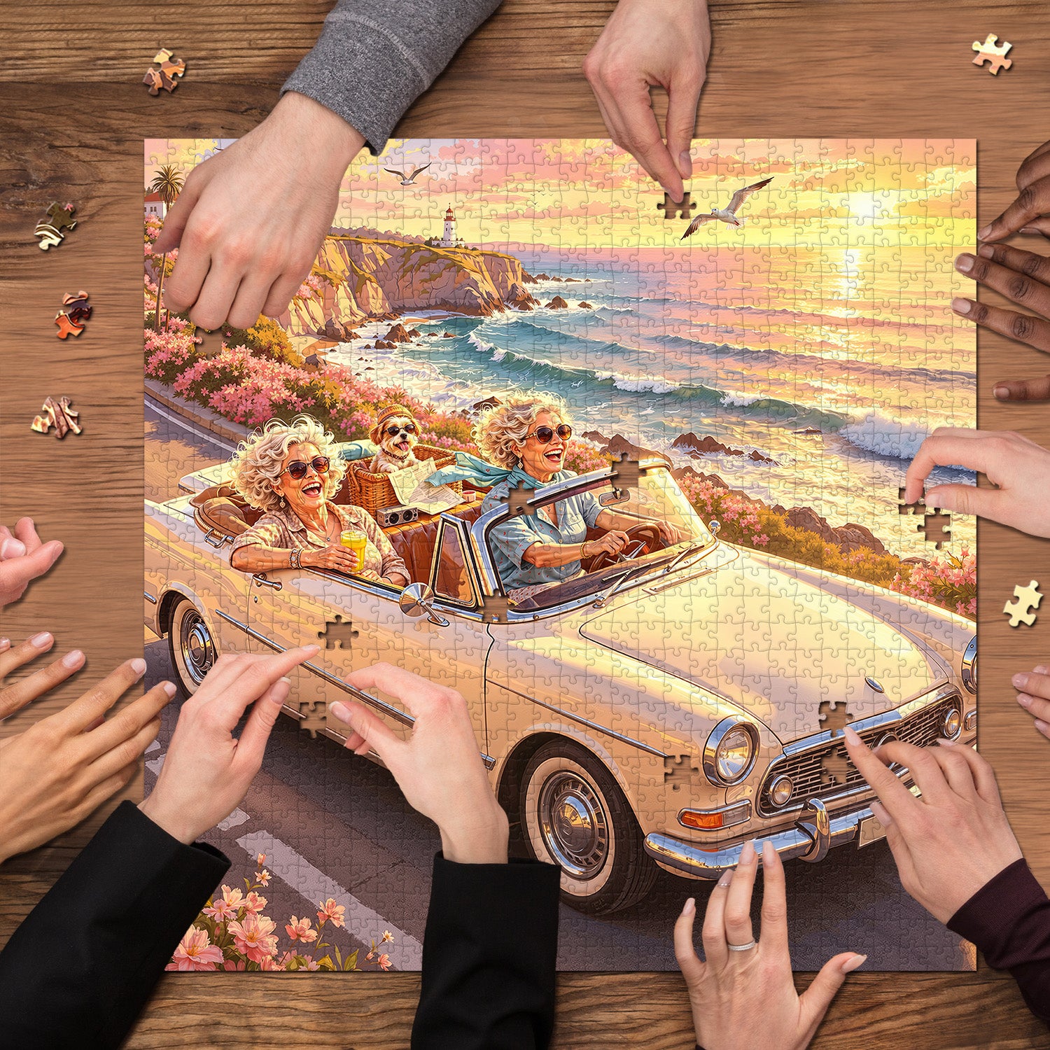 Coastal Joyride Jigsaw Puzzle 1000 Pieces