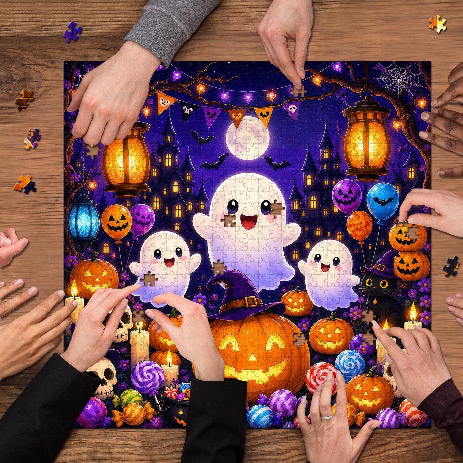 Geisterparty-Puzzle 1000 Teile