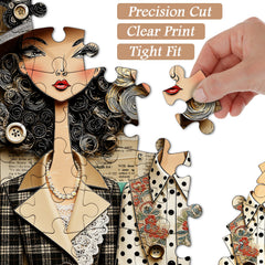 Puzzle per donne alla moda da 1000 pezzi