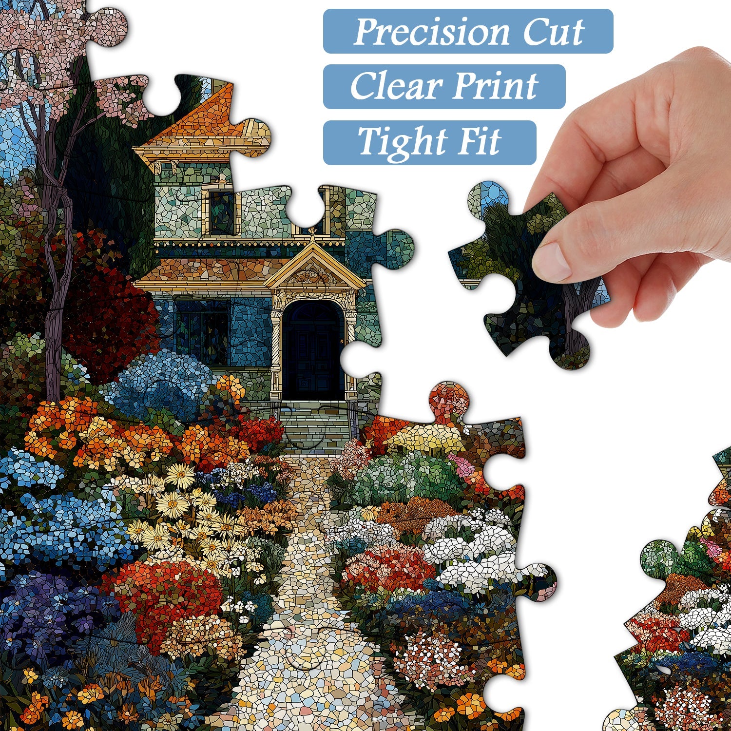 Gartenhaus-Puzzle 1000 Teile