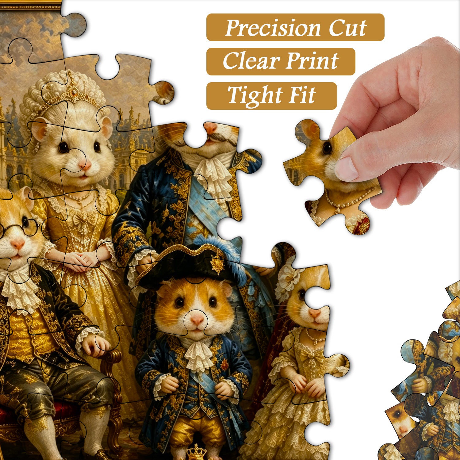 Chateau Hamster Kin Jigsaw Puzzle 1000 Pieces
