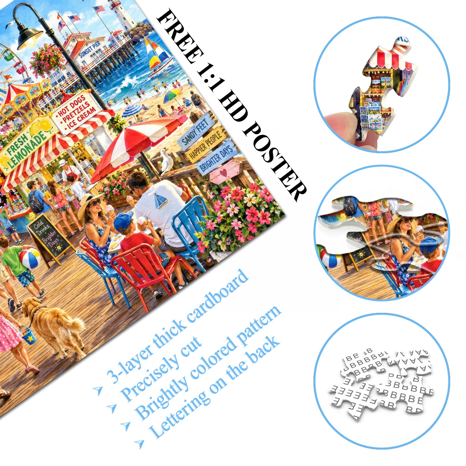 Coastal Good Times Jigsaw Puzzle 1000 Pieces