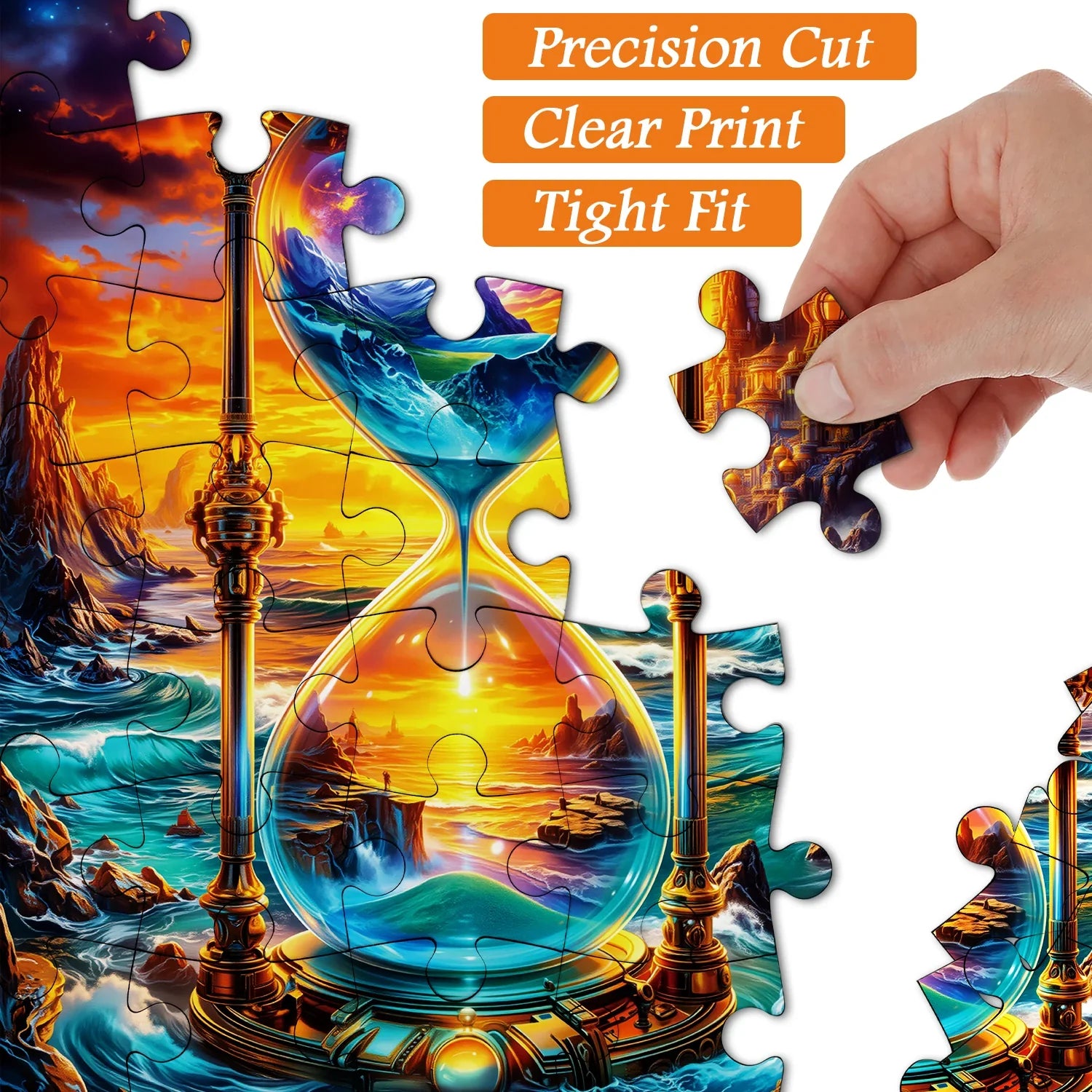Cosmic Hourglass Jigsaw Puzzle 1000 Pieces