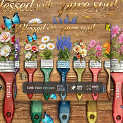 Faith Paint Brushes Jigsaw Puzzle 1000 Pieces