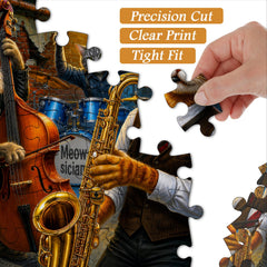 Street Jazz Cats Jigsaw Puzzle 1000 Pieces