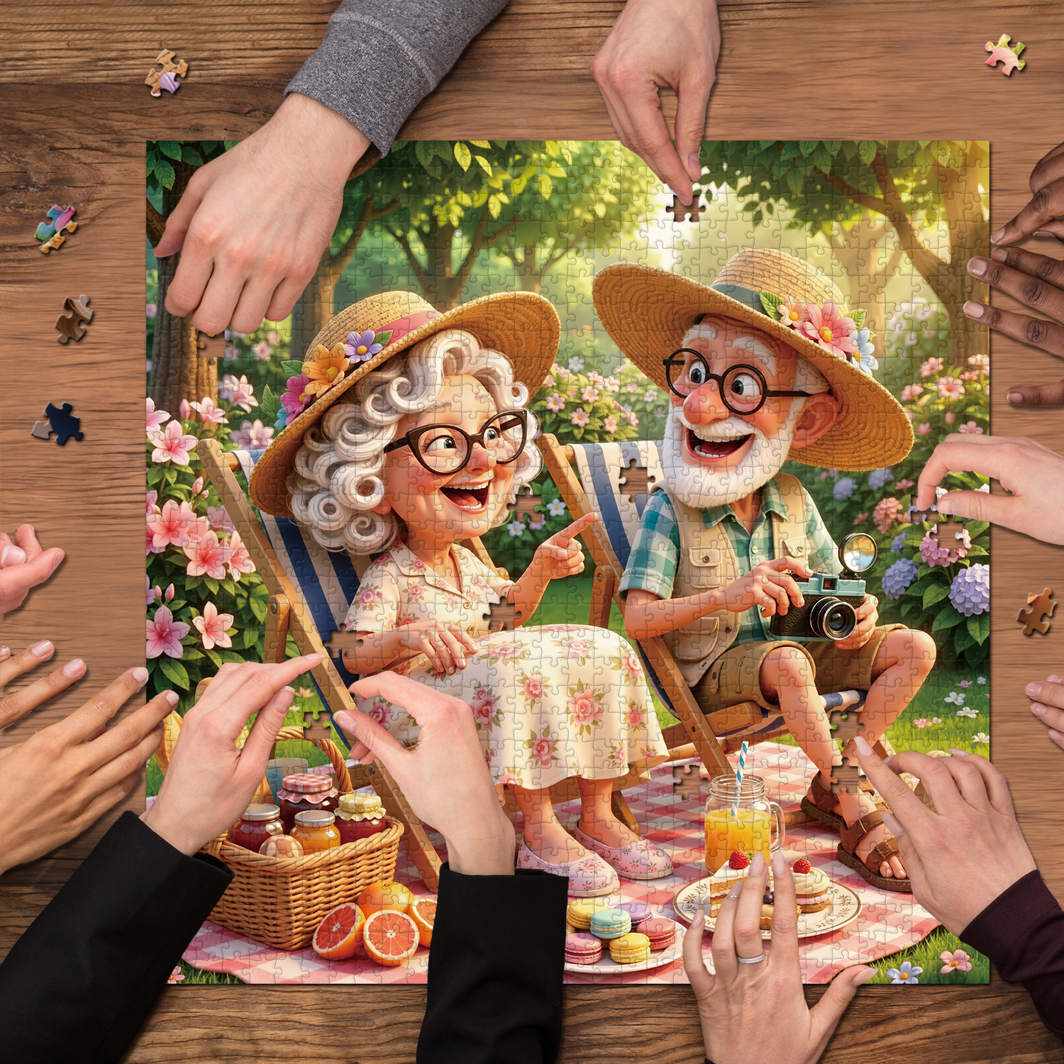 Puzzle Joymates da picnic, 1000 pezzi