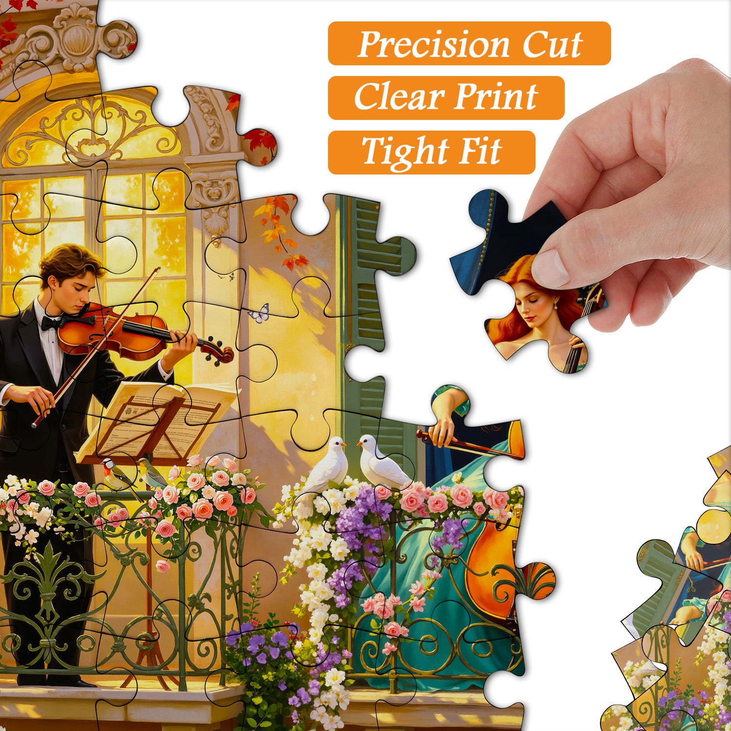 Puzzle Melody Balcony 1000 pezzi