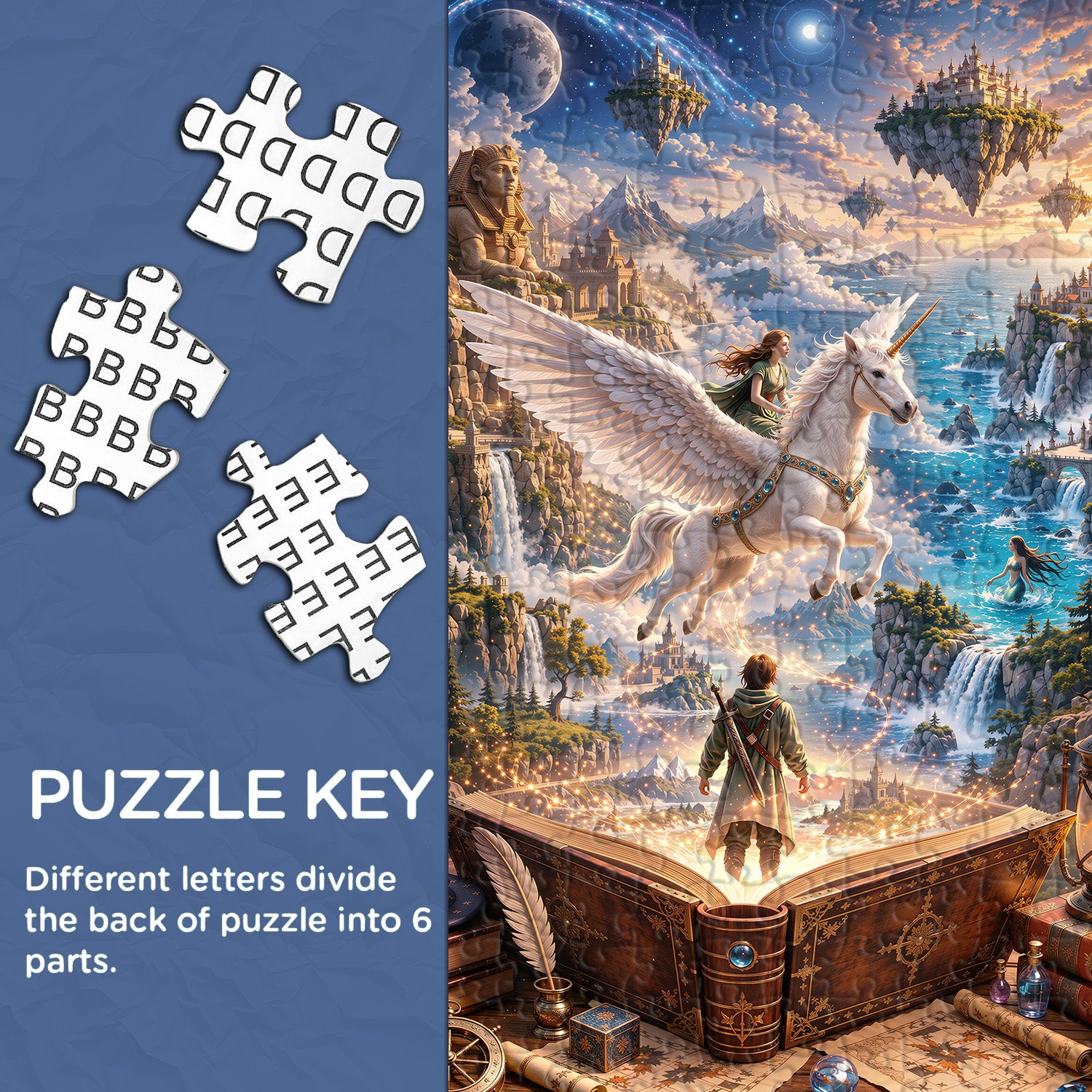 Enchanted Tome Jigsaw Puzzle 1000 Pieces