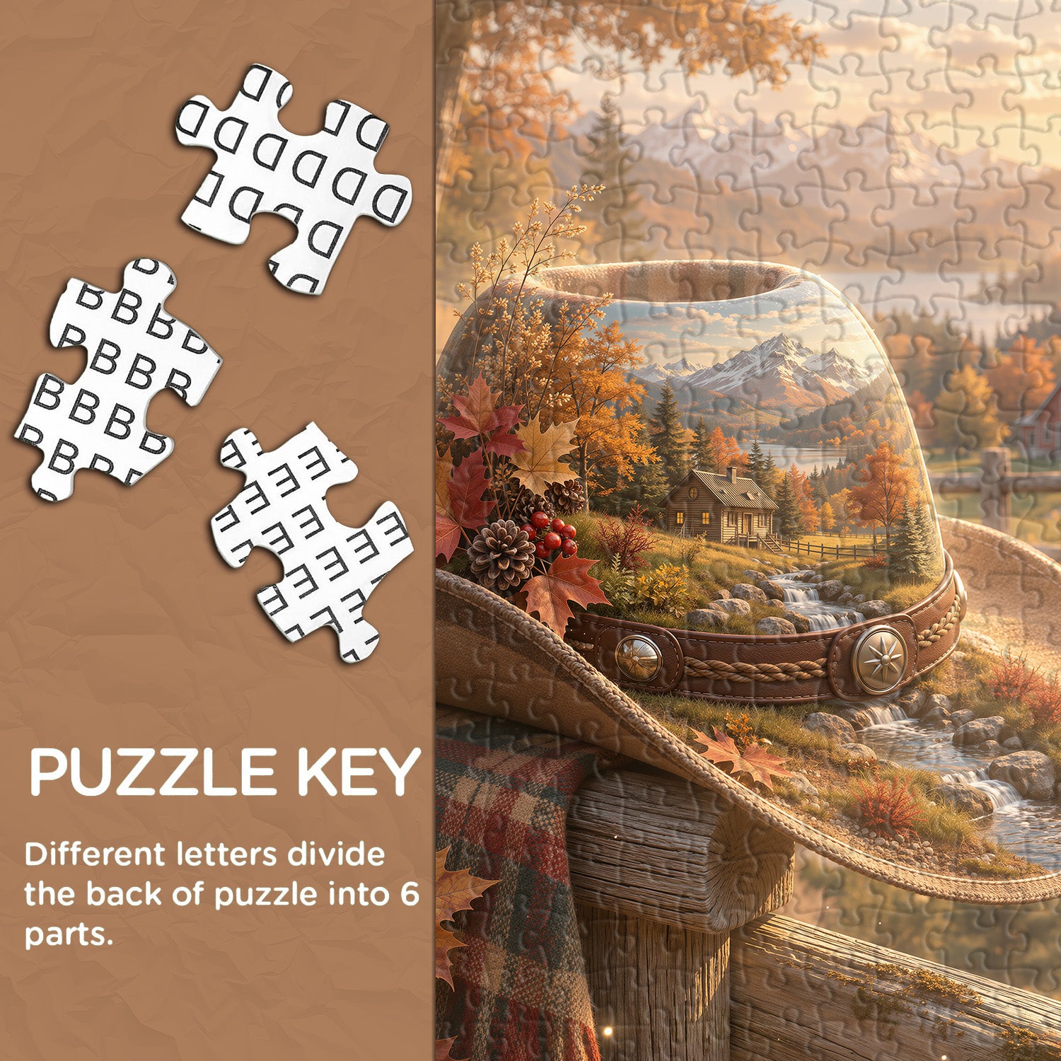 Autumn Hatland Jigsaw Puzzle 1000 Pieces