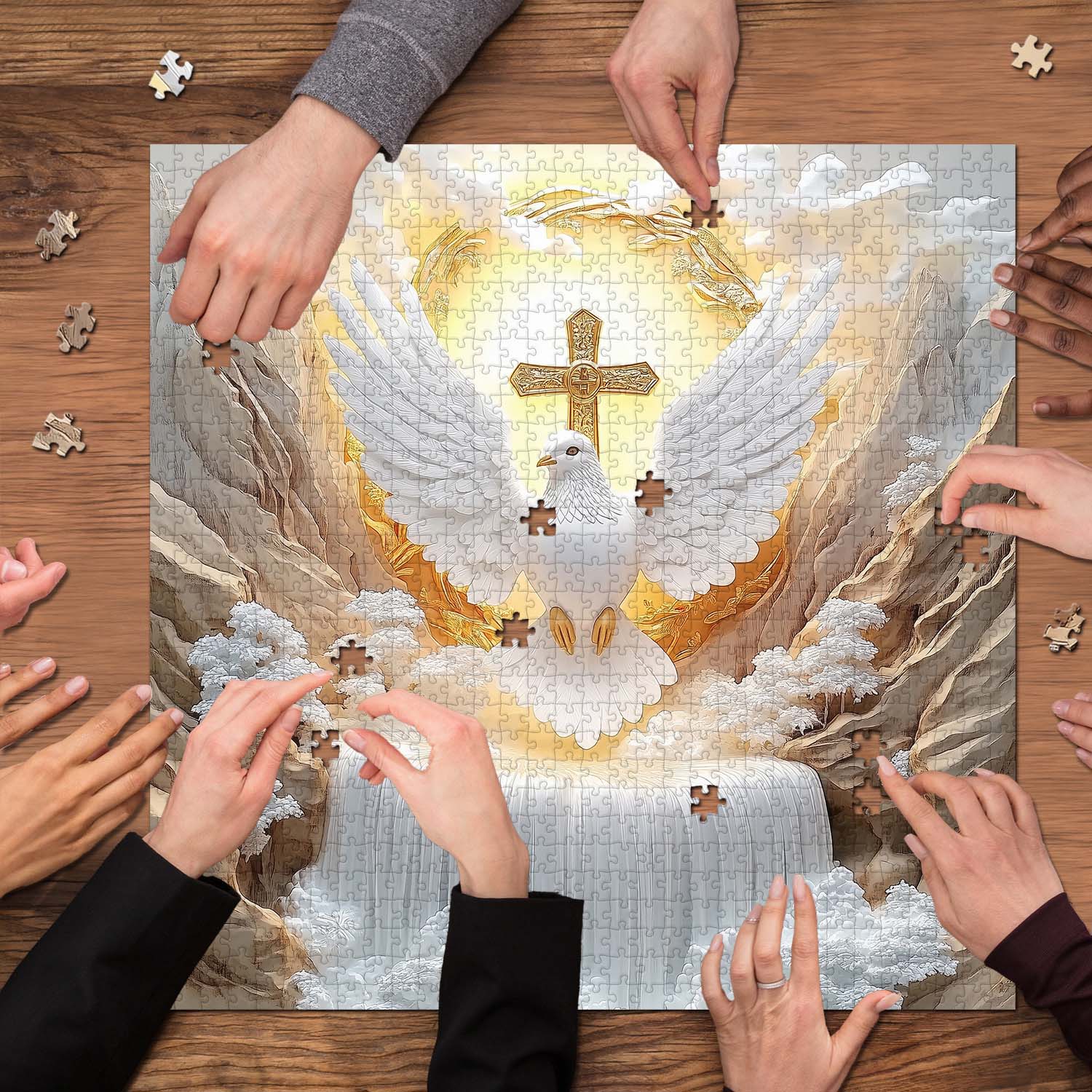 Halo of Peace Jigsaw Puzzle 1000 Pieces