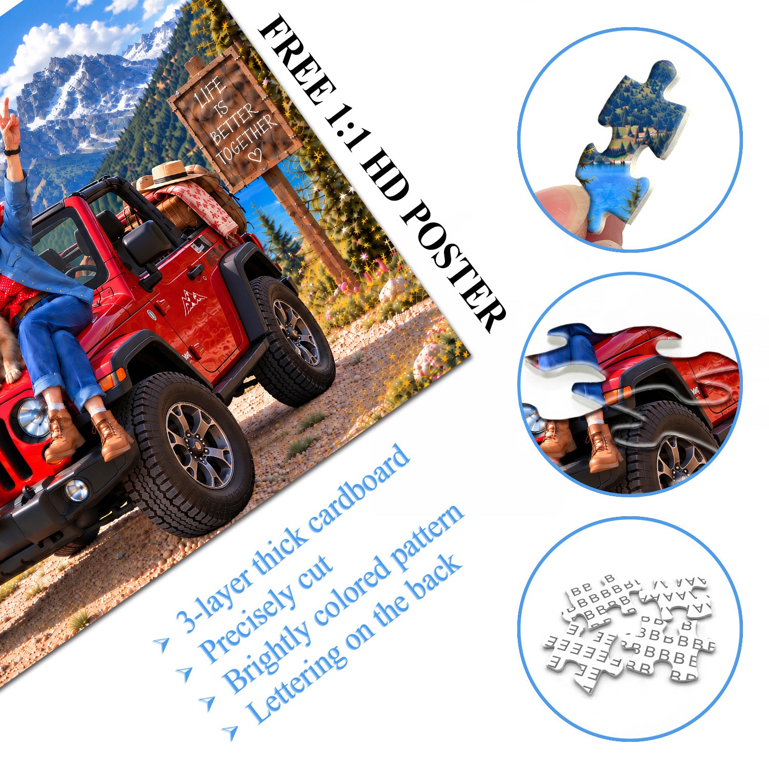 Golden Years Getaway Jigsaw Puzzle 1000 Pieces