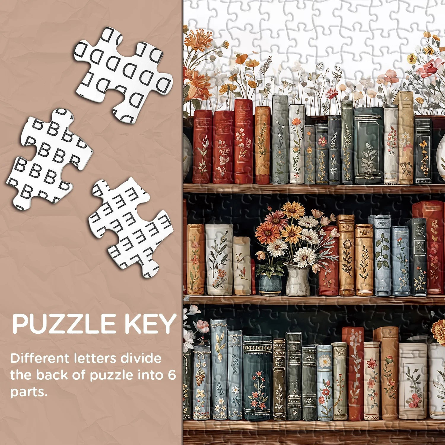Blumenblätter Puzzle 1000 Stücke