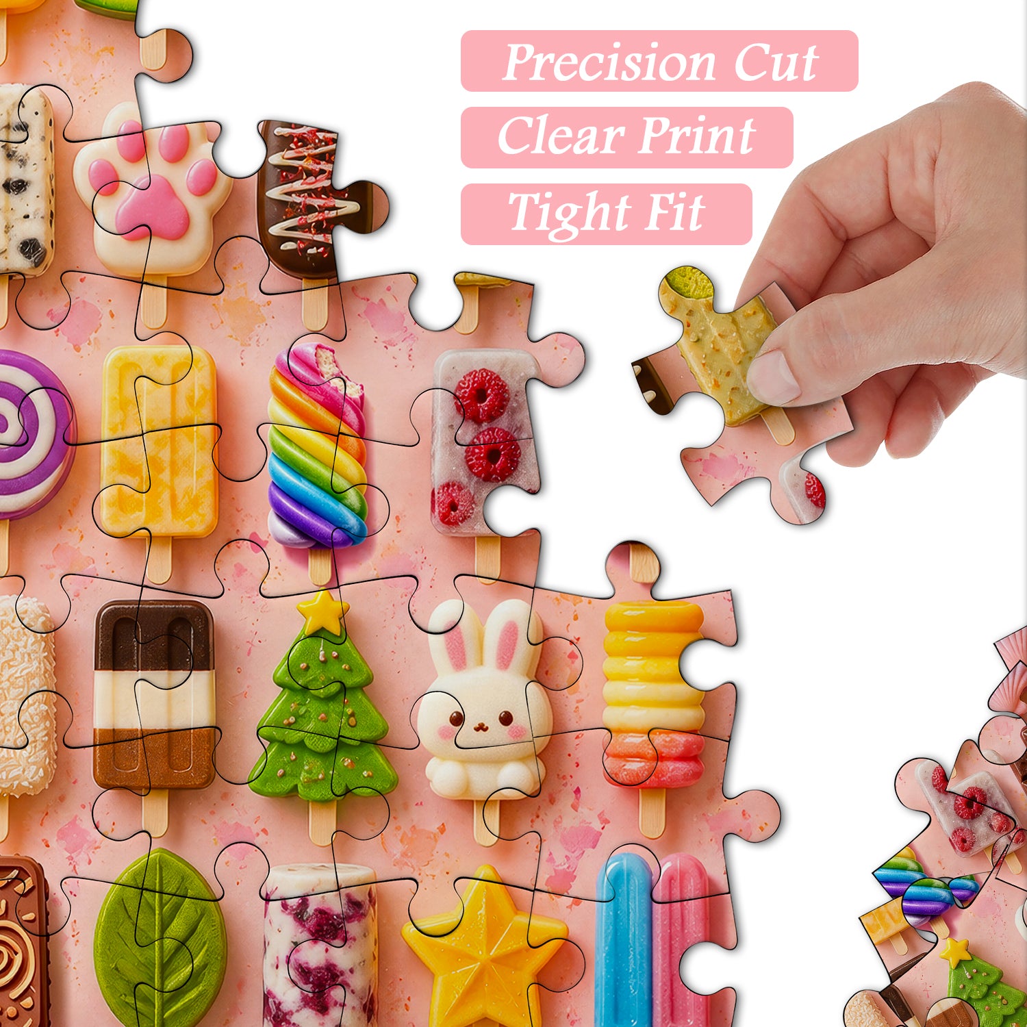 Colorful Popsicles Jigsaw Puzzle 1000 Pieces