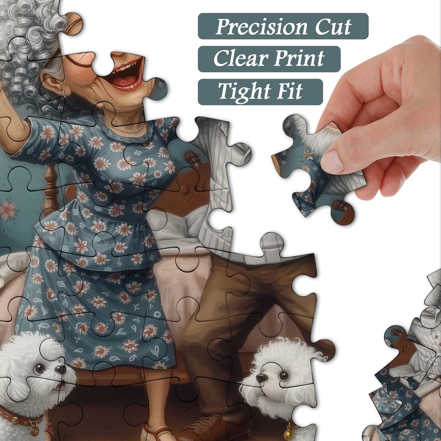 Happy couple Carnival Jigsaw Puzzle 1000 Pieces