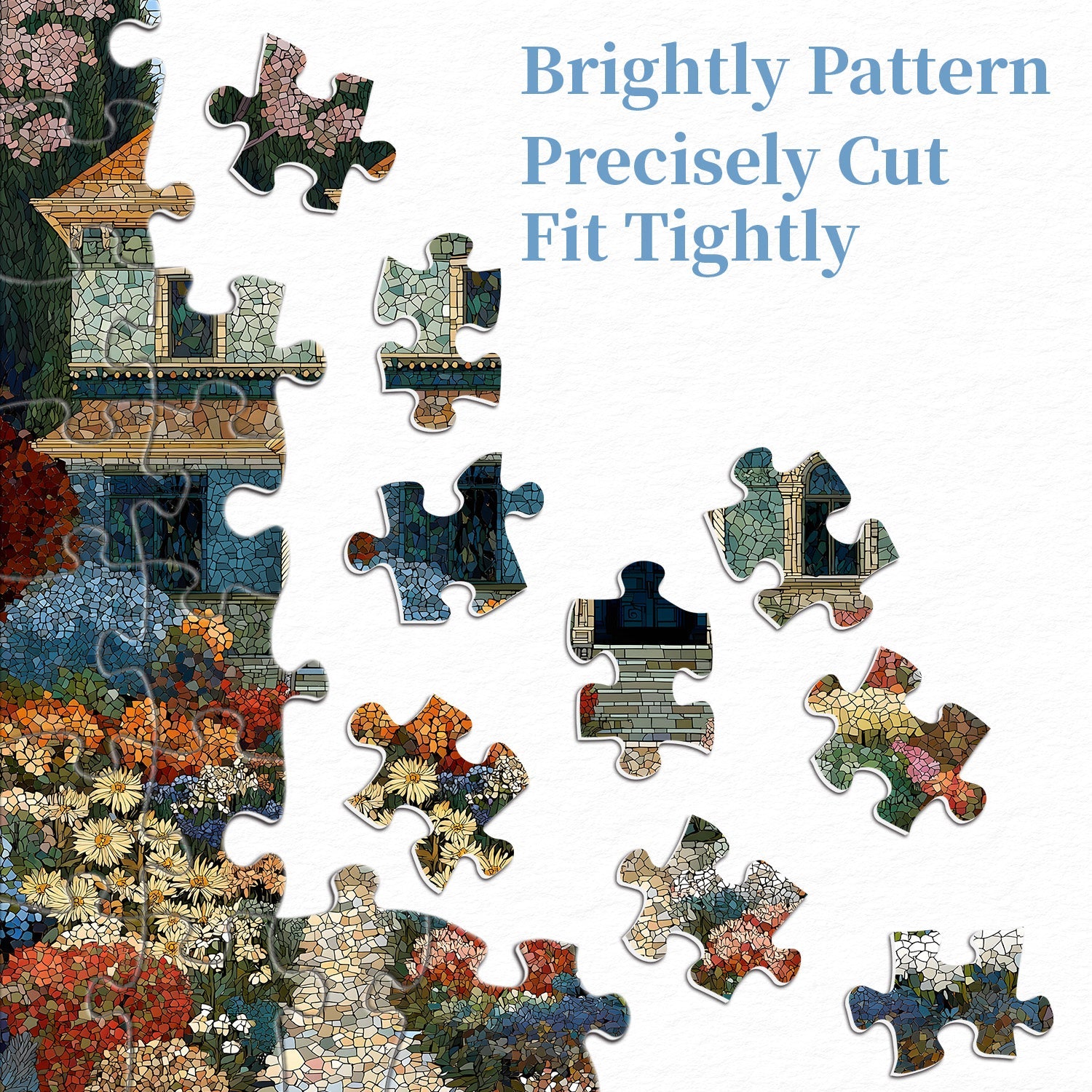 Gartenhaus-Puzzle 1000 Teile