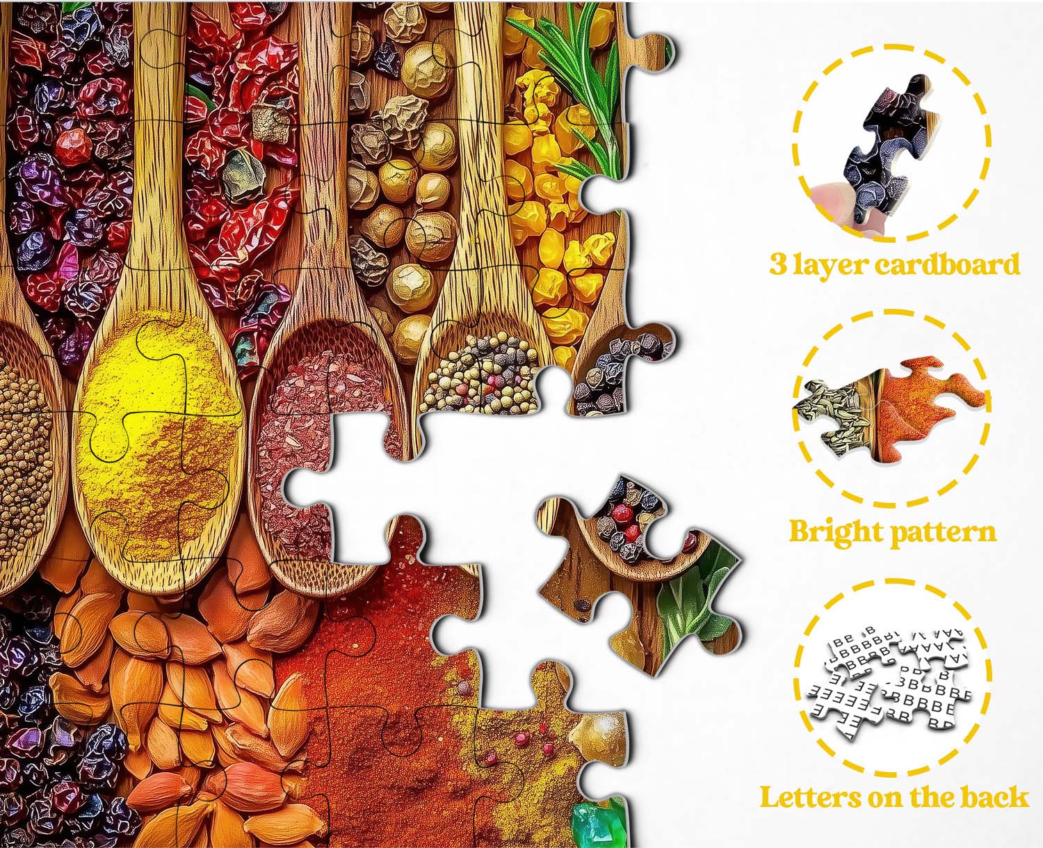 Spice World Jigsaw Puzzle 1000 Pieces