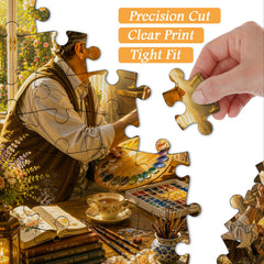 Window Art Romance Jigsaw Puzzle 1000 Pieces