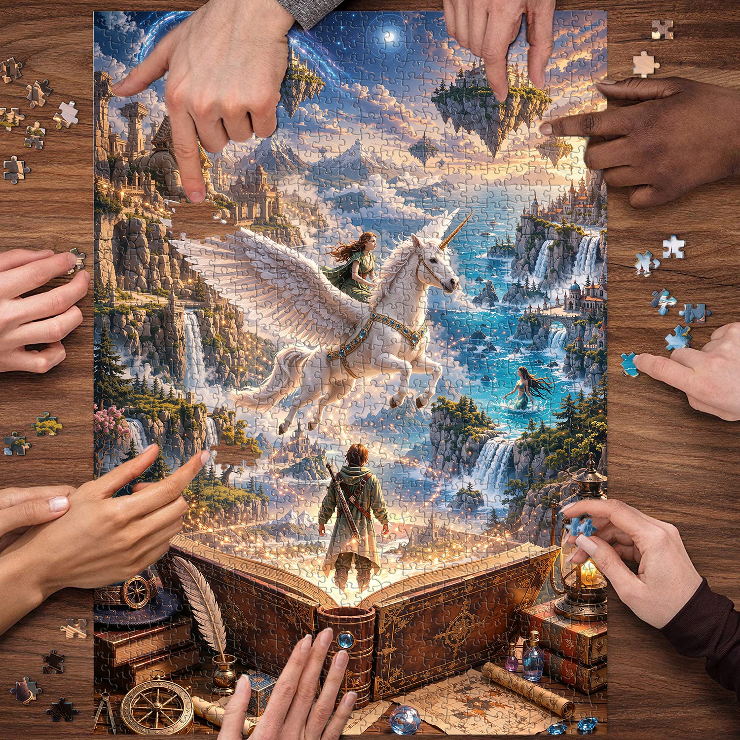 Enchanted Tome Jigsaw Puzzle 1000 Pieces