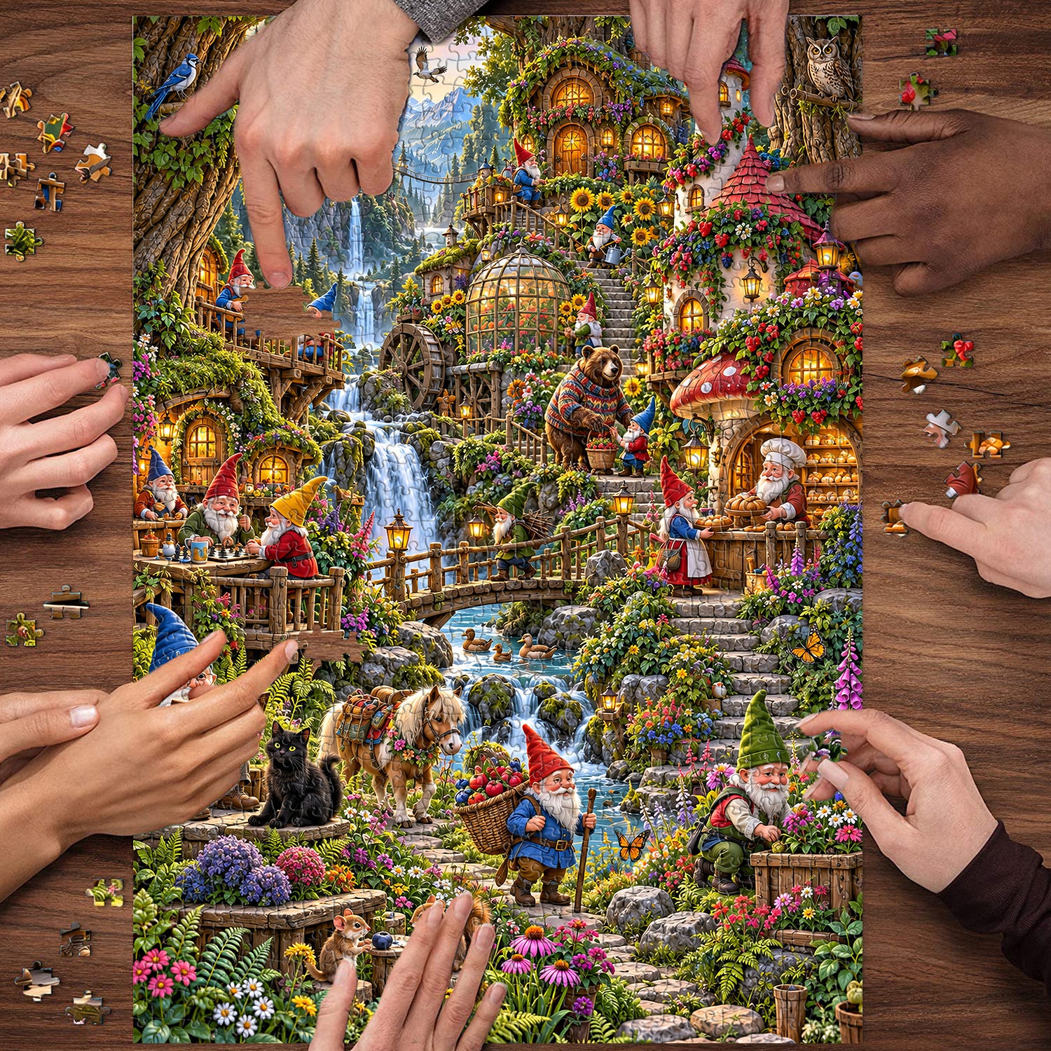Valley of Gnomes Jigsaw Puzzle 1000 Pieces