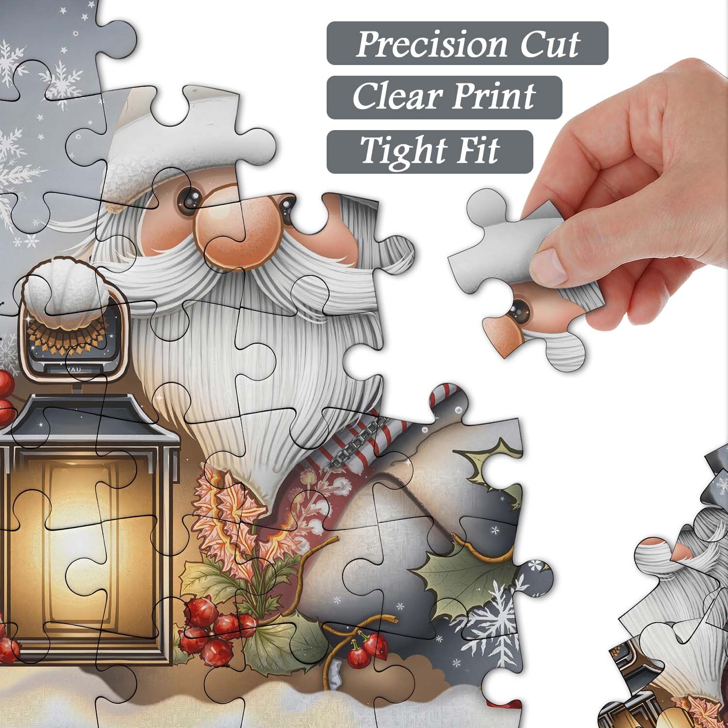 Puzzle gnome invernale 1000 pezzi