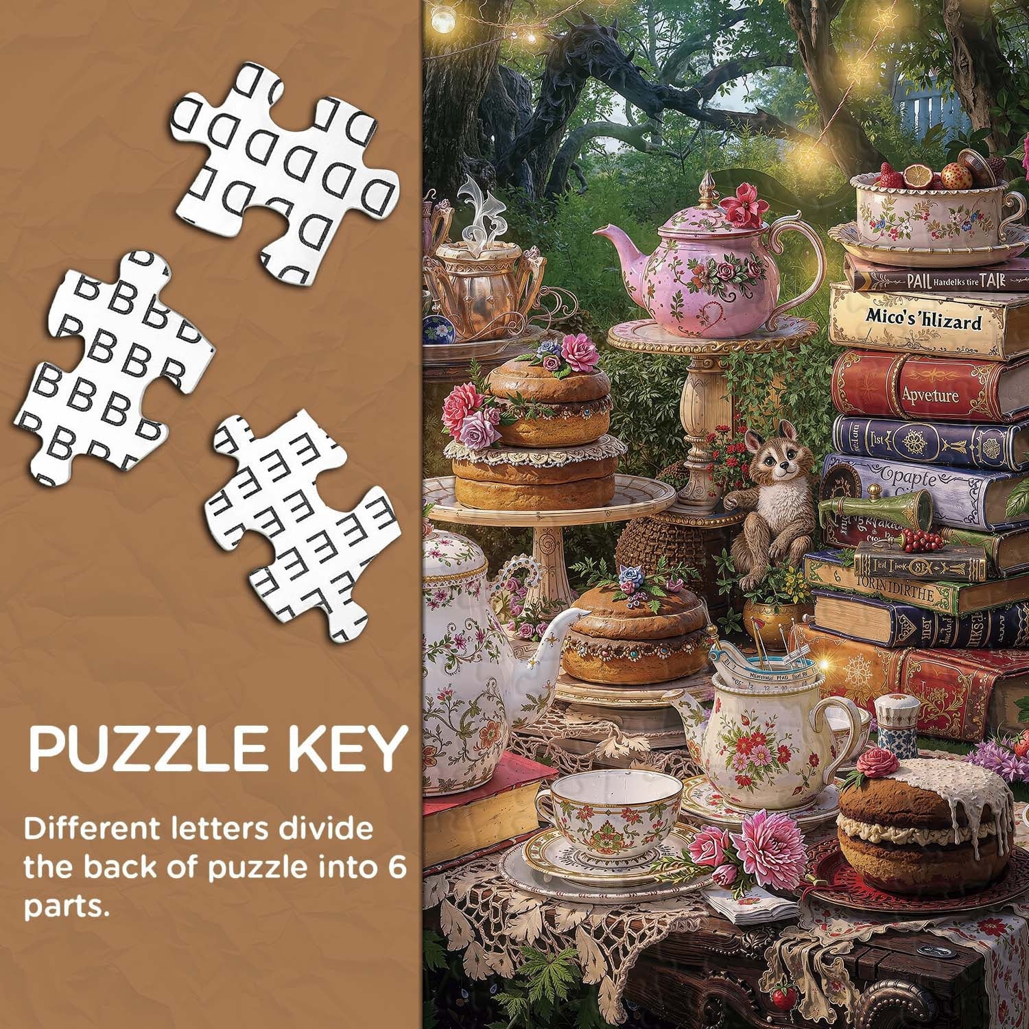 Contes de temps de teat temps puzzle 1000 pièces