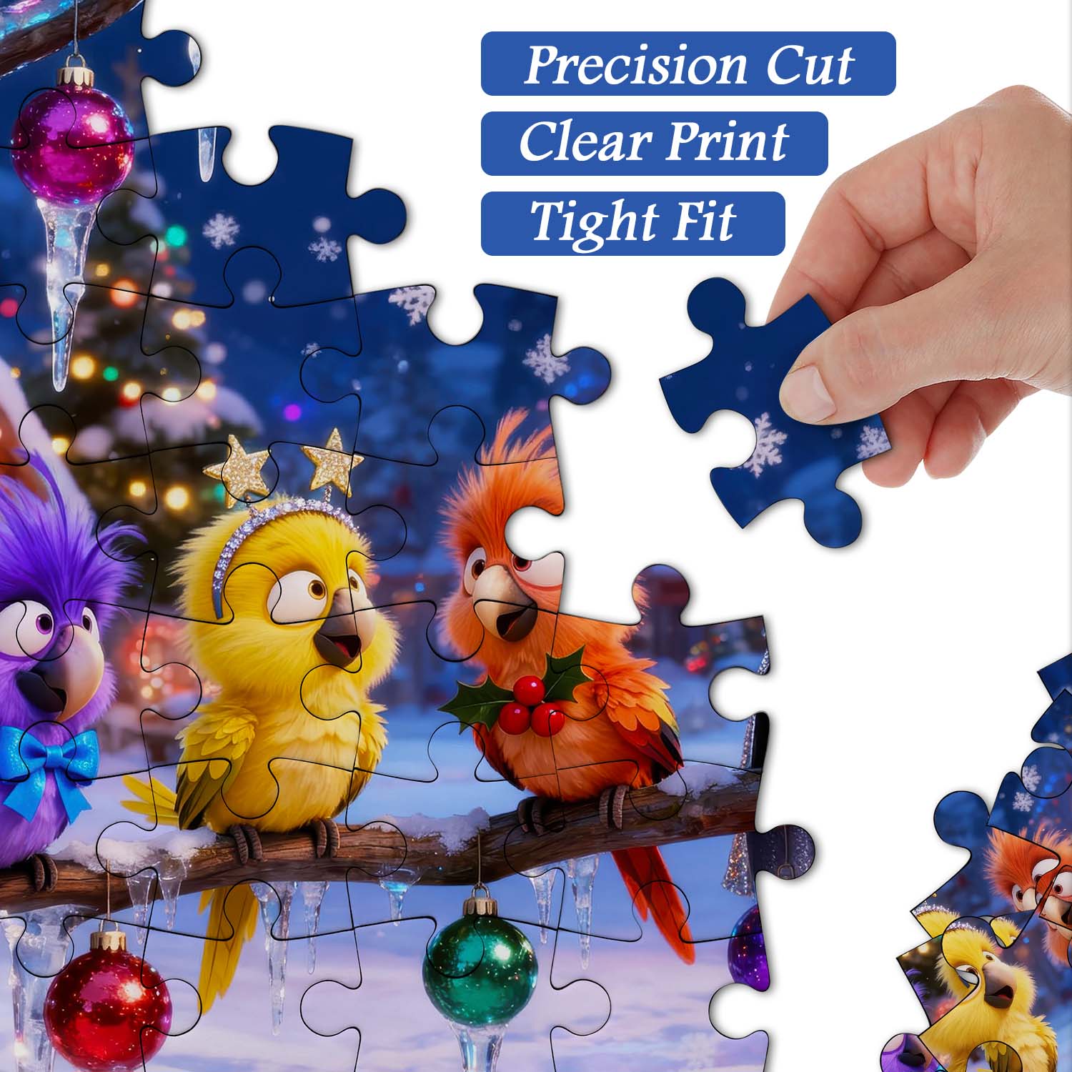 Colorful Birds Workshop Jigsaw Puzzle 1000 Pieces