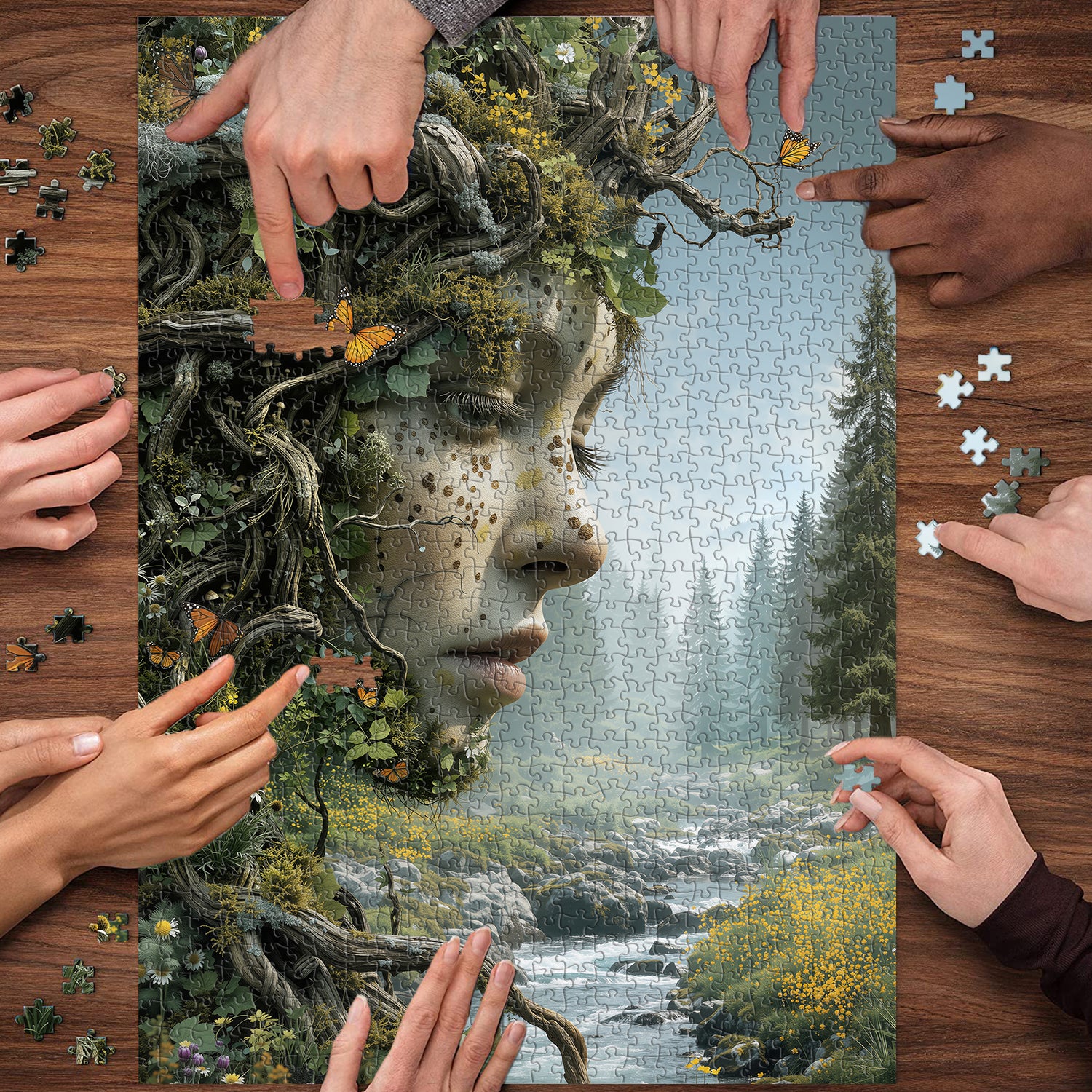 Forest Whisper Jigsaw Puzzle 1000 Pieces