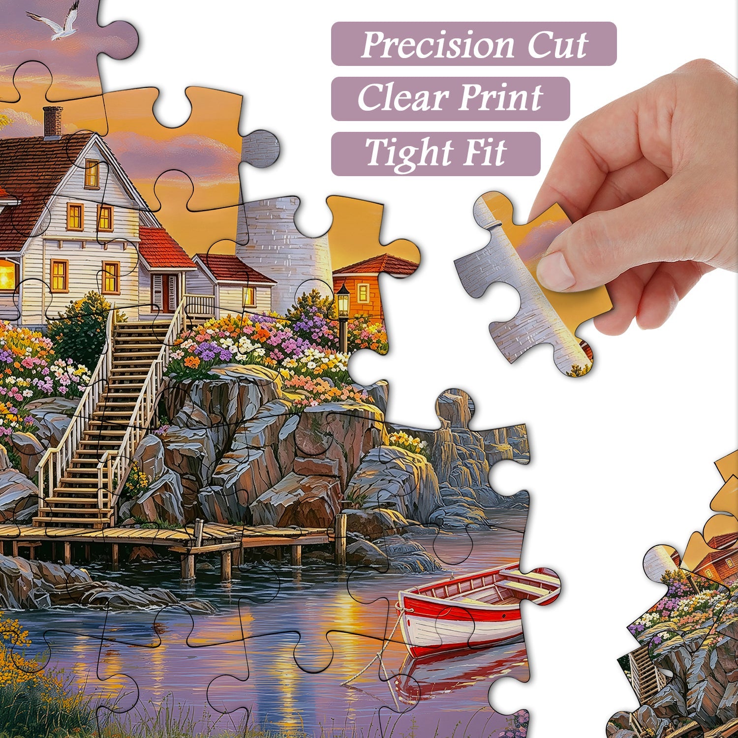Lighthouse Cove Puzzle 1000 Teile