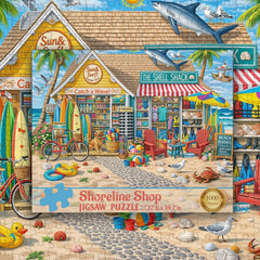 Shoreline Shop Jigsaw Puzzle 1000 Pieces