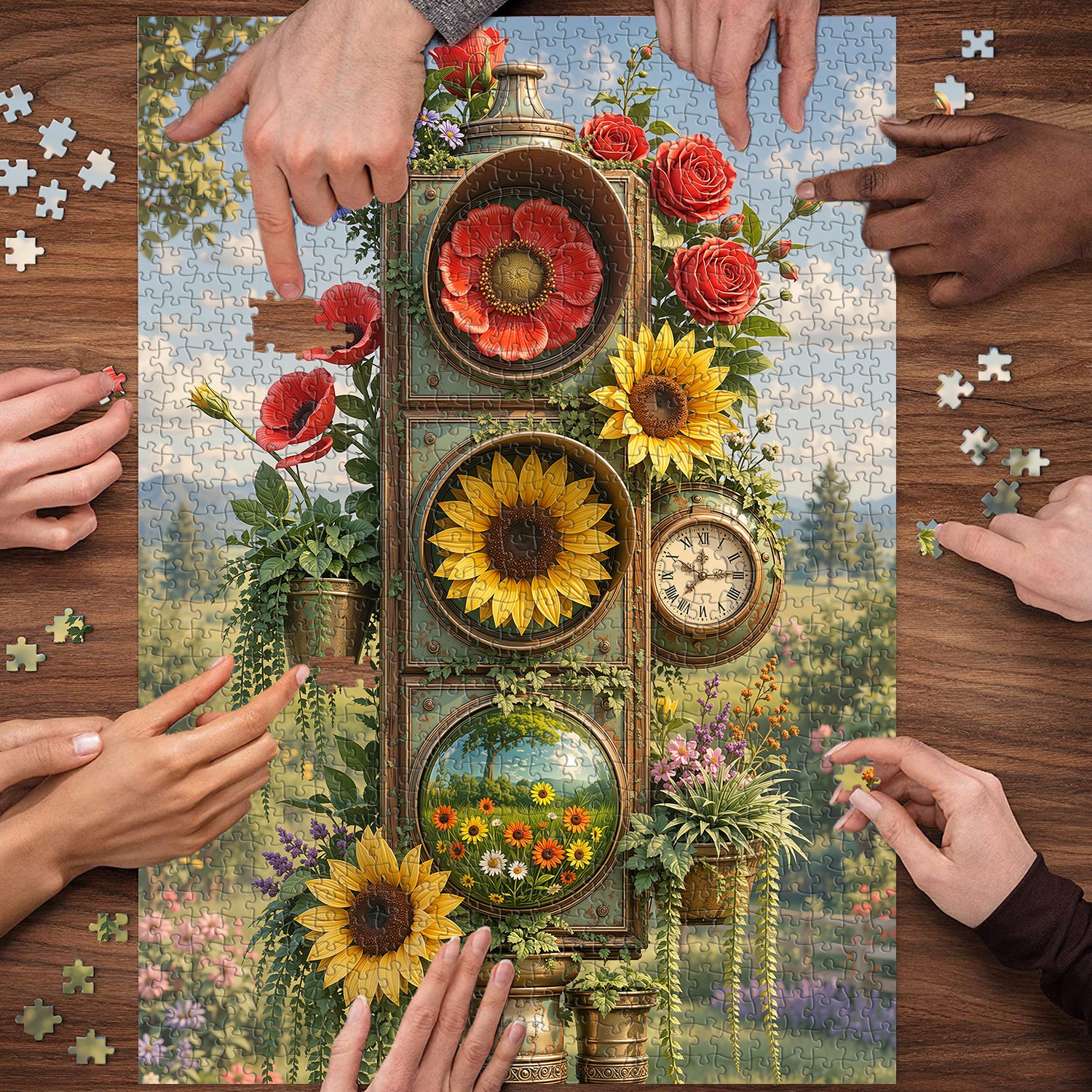 Floral Moments Jigsaw Puzzle 1000 Pieces