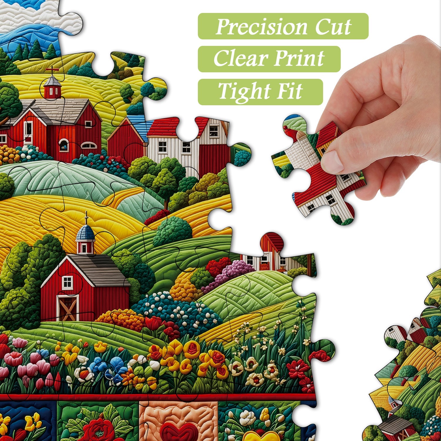 Puzzle trapuntato Homestead 1000 pezzi