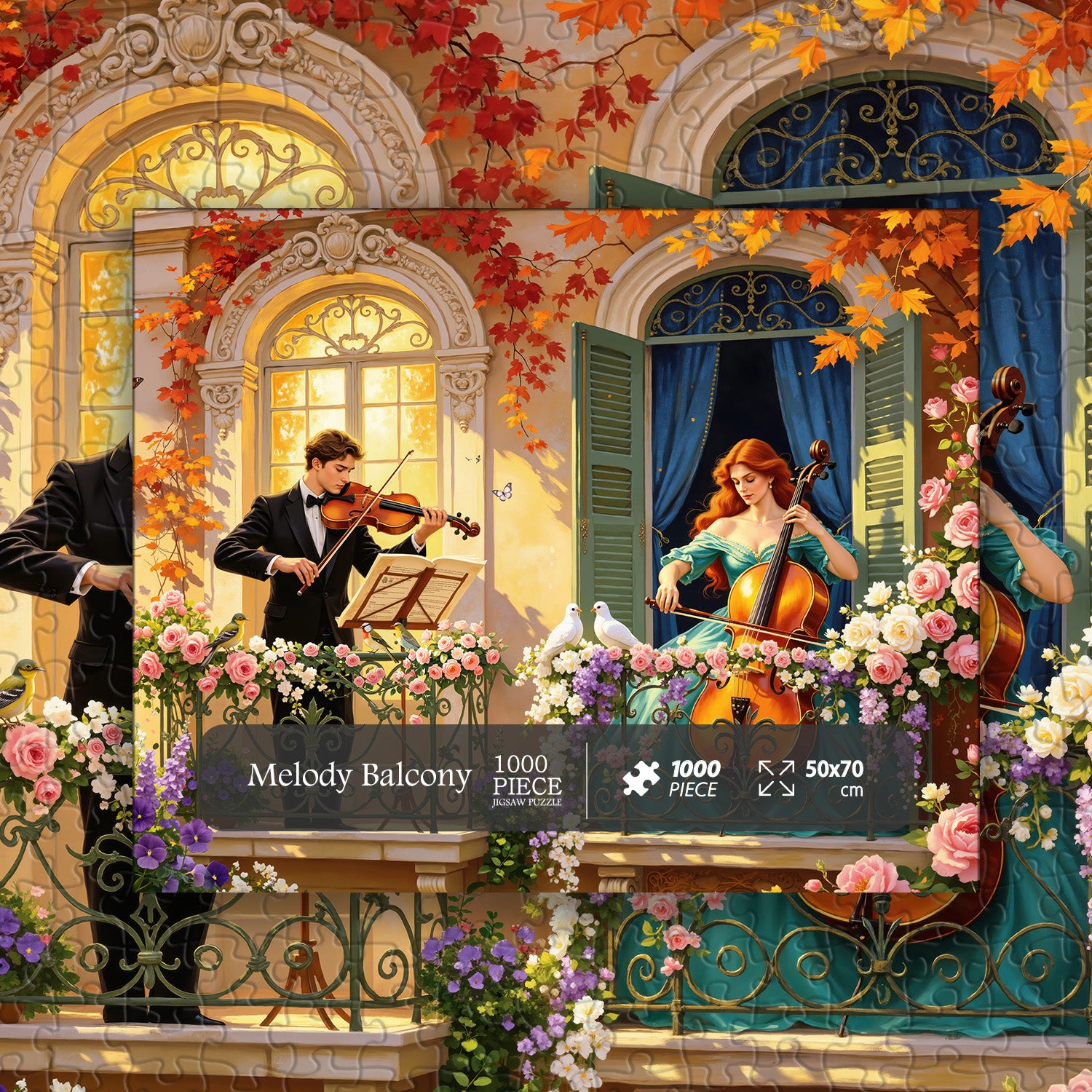 Puzzle Melody Balcony 1000 pezzi