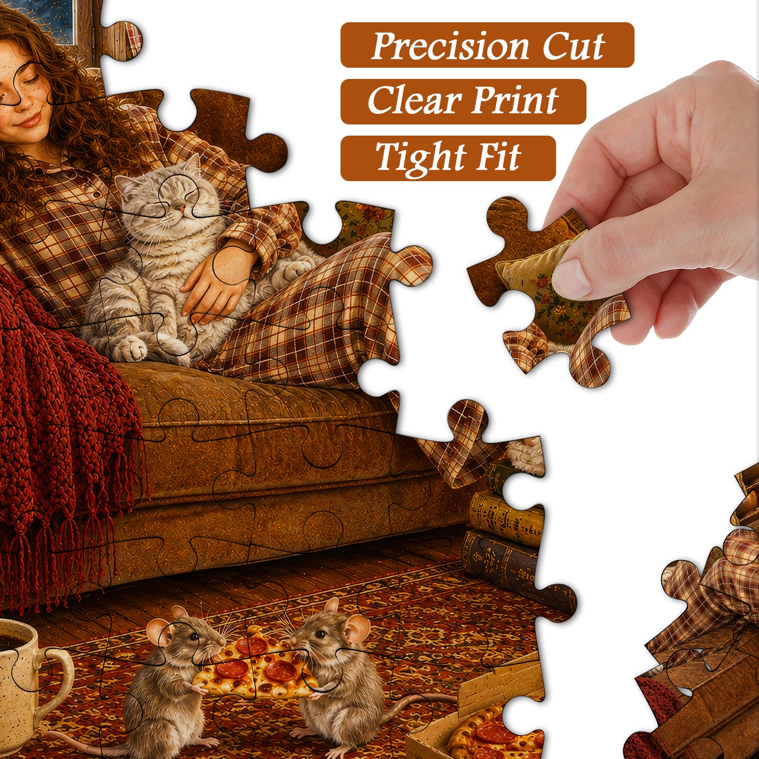Hearthside Rest Jigsaw Puzzle 1000 Pieces