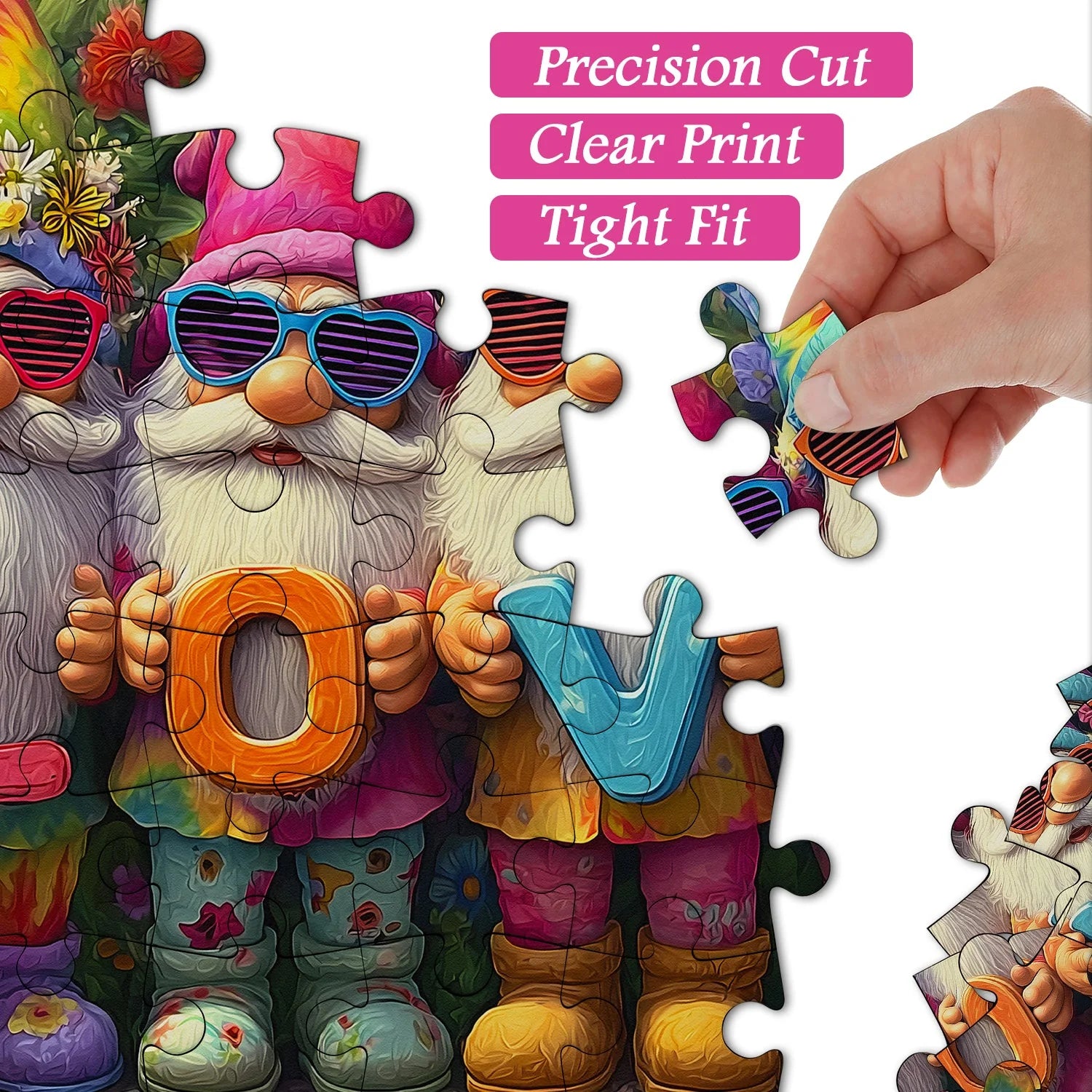 Puzzle L'Amore Degli Gnomi 1000 Pezzi