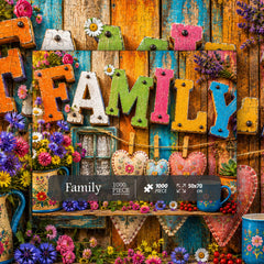 Family Jigsaw Puzzle 1000 Pieces