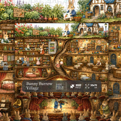Bunny Burrow Village Jigsaw Puzzle 1000 Pieces