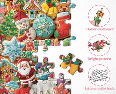 Dolce puzzle di Natale 1000 pezzi