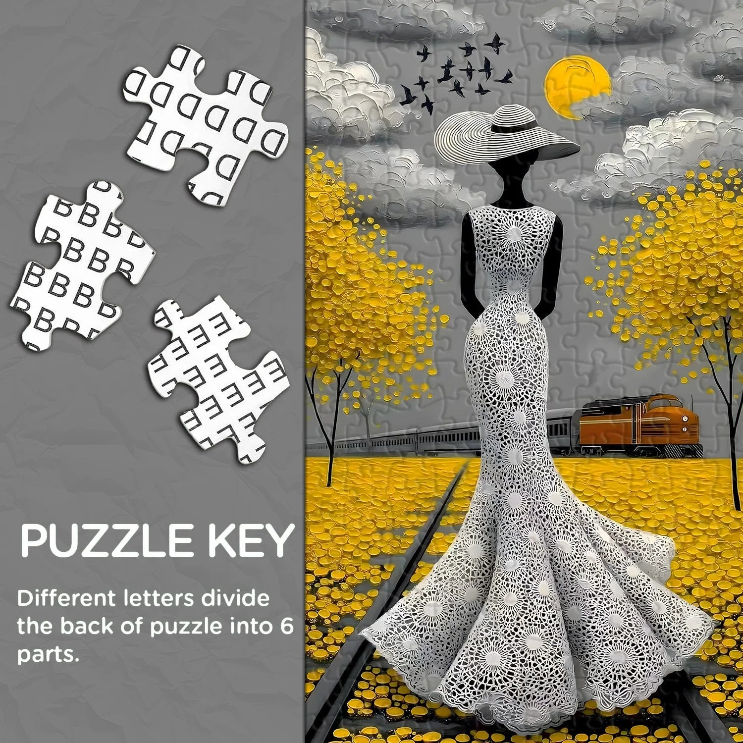 Trajectoire élégante Puzzle de puzzle 1000 pièces