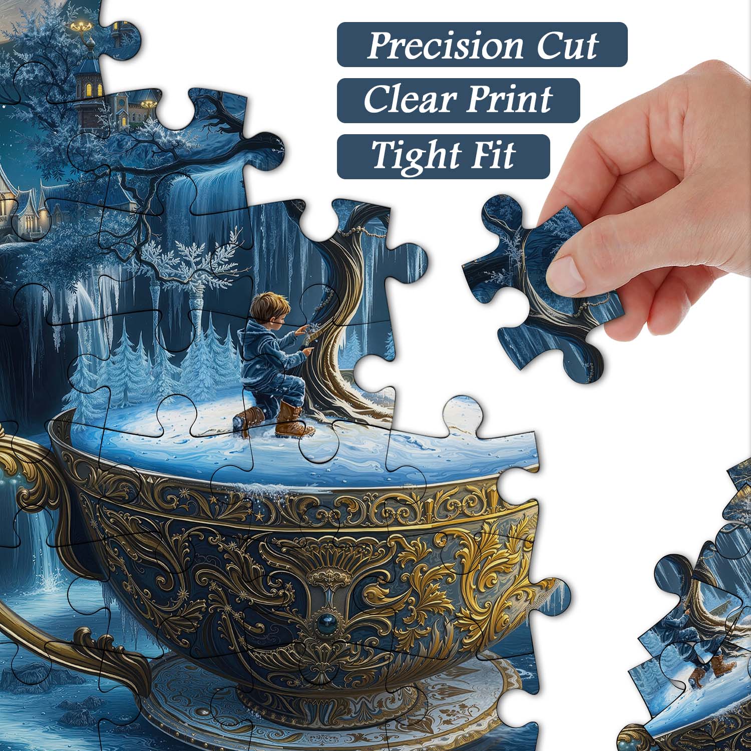 Tea Cup Wonderland Jigsaw Puzzle 1000 Pieces