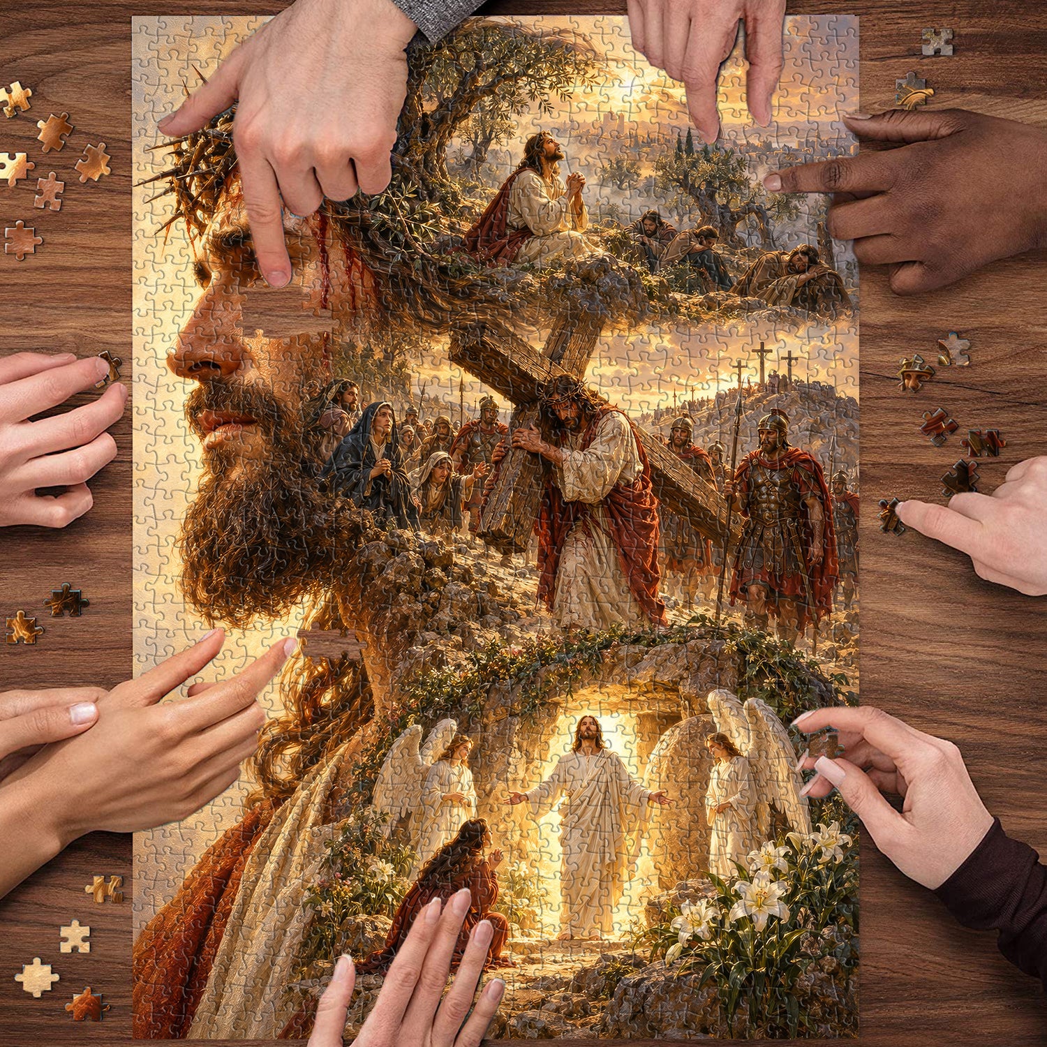 The Life of Christ Jigsaw Puzzle 1000 Pieces